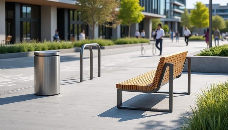 Mobilier urbain : les contraintes de conception